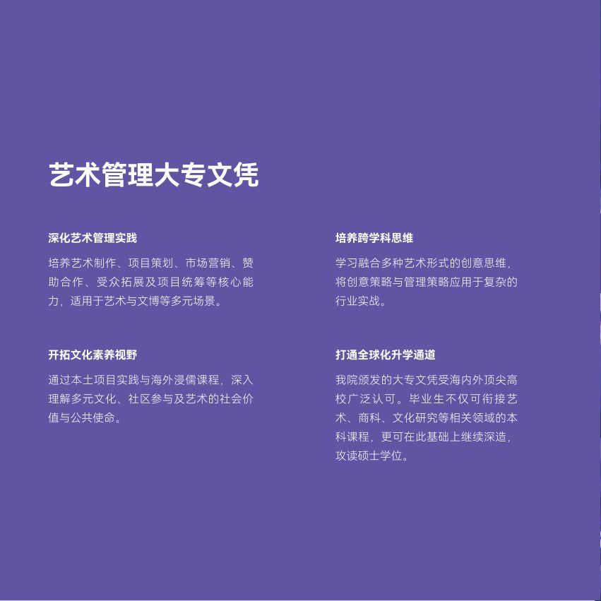艺术管理 brochure page 9