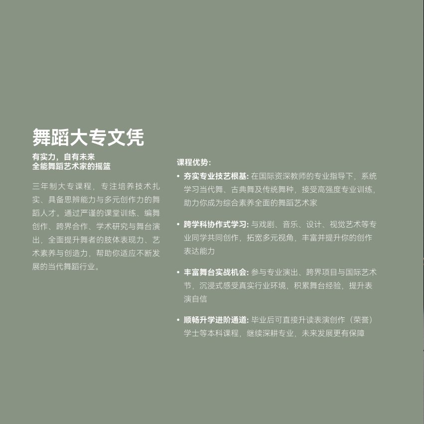 舞蹈 brochure page 9